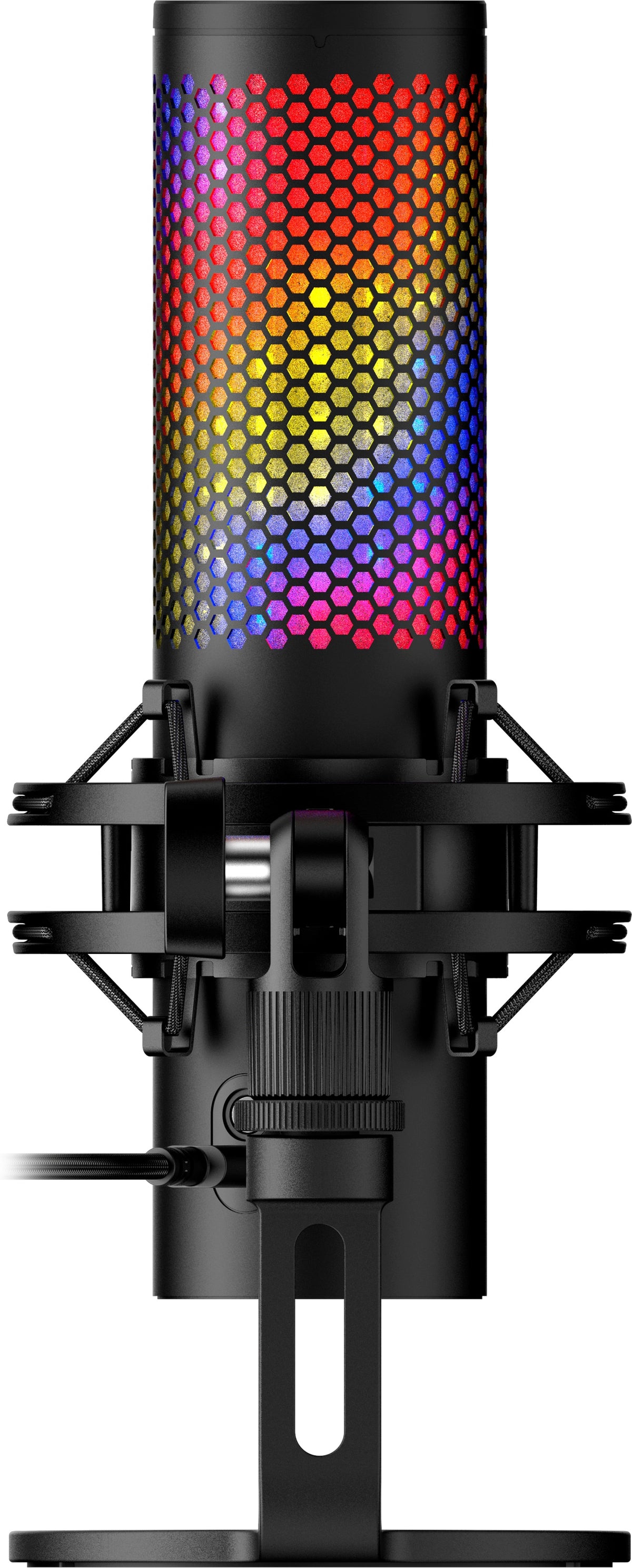 HyperX QuadCast 2 S - USB Microphone (Black) Schwarz Tischmikrofon