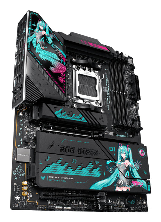 ASUS ROG STRIX X870E-H GAMING WIFI7 HATSUNE MIKU EDITION AMD X870E Sockel AM5 ATX