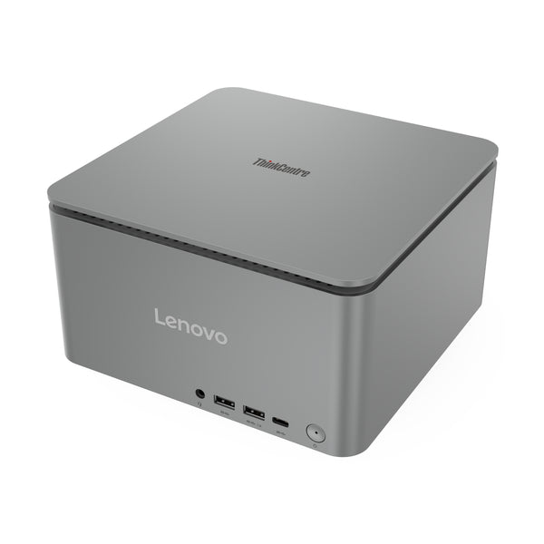 Lenovo ThinkCentre neo Ultra Intel® Core™ i7 i7-14700T 16 GB DDR5-SDRAM 1 TB SSD NVIDIA GeForce RTX 4060 Windows 11 Pro Mini PC Mini-PC Grau