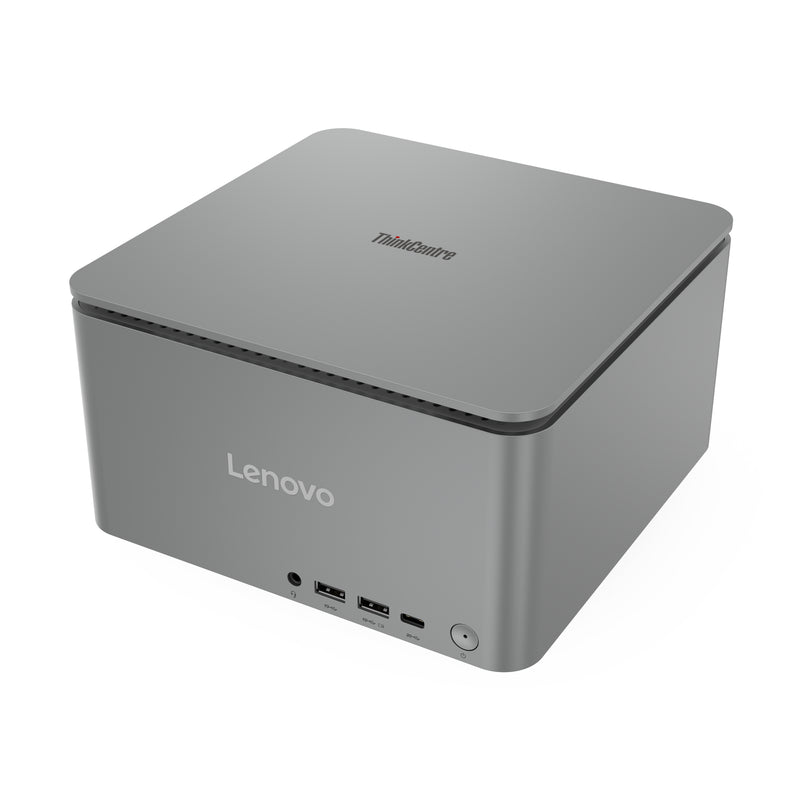 Lenovo ThinkCentre neo Ultra Intel® Core™ i5 i5-14500T 16 GB DDR5-SDRAM 512 GB SSD NVIDIA GeForce RTX 4060 Windows 11 Pro Mini PC Mini-PC Grau