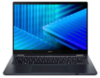 Acer TravelMate TMP414RN-55-TCO-75N6 Intel Core Ultra 7 255U Hybrid (2-in-1) 35,6 cm (14") Touchscreen WUXGA 16 GB DDR5-SDRAM 512 GB SSD Wi-Fi 7 (802.11be) Windows 11 Pro Blau