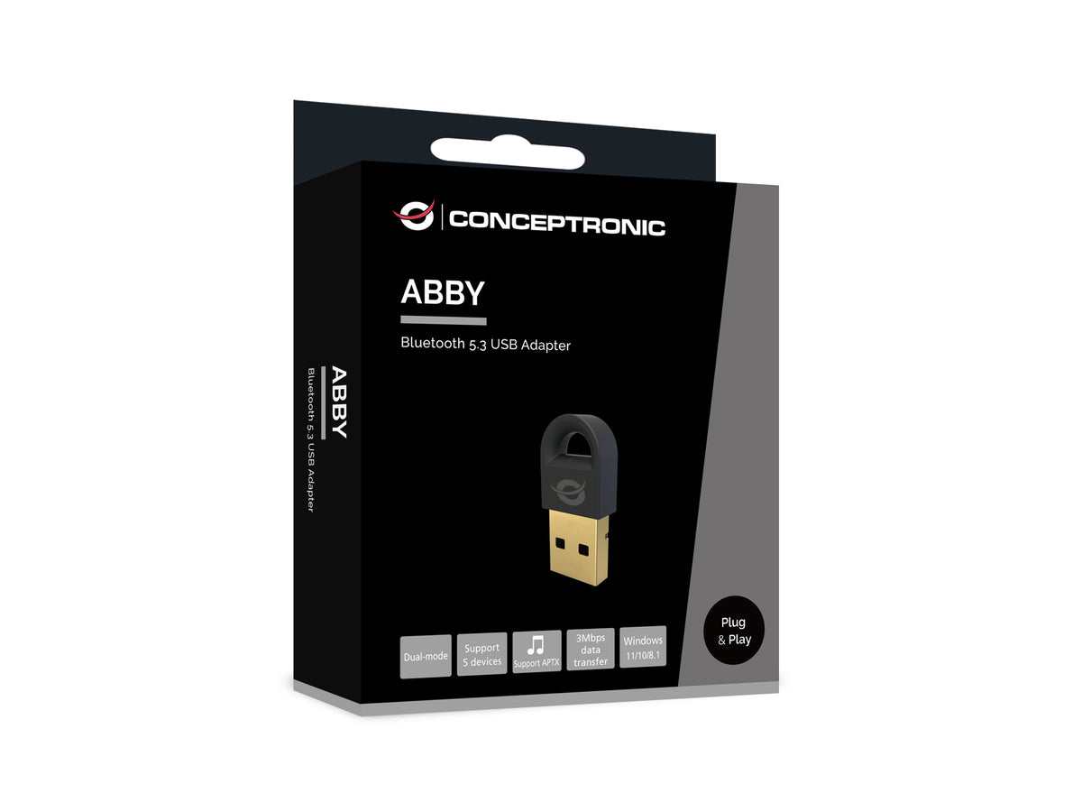 Conceptronic ABBY16B Bluetooth-V5.3-USB-Adapter