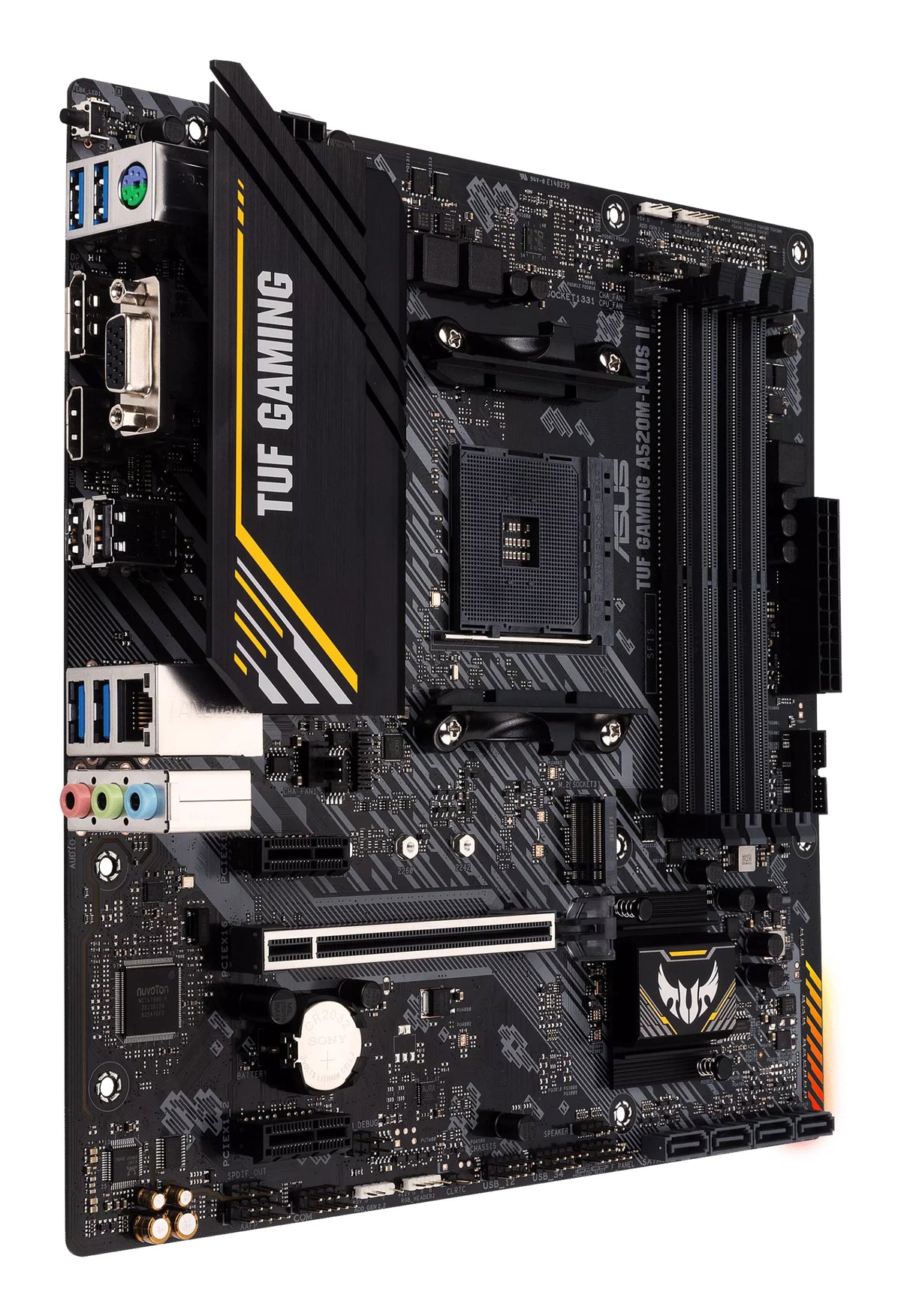 ASUS TUF GAMING A520M-PLUS II AMD A520 Sockel AM4 micro ATX