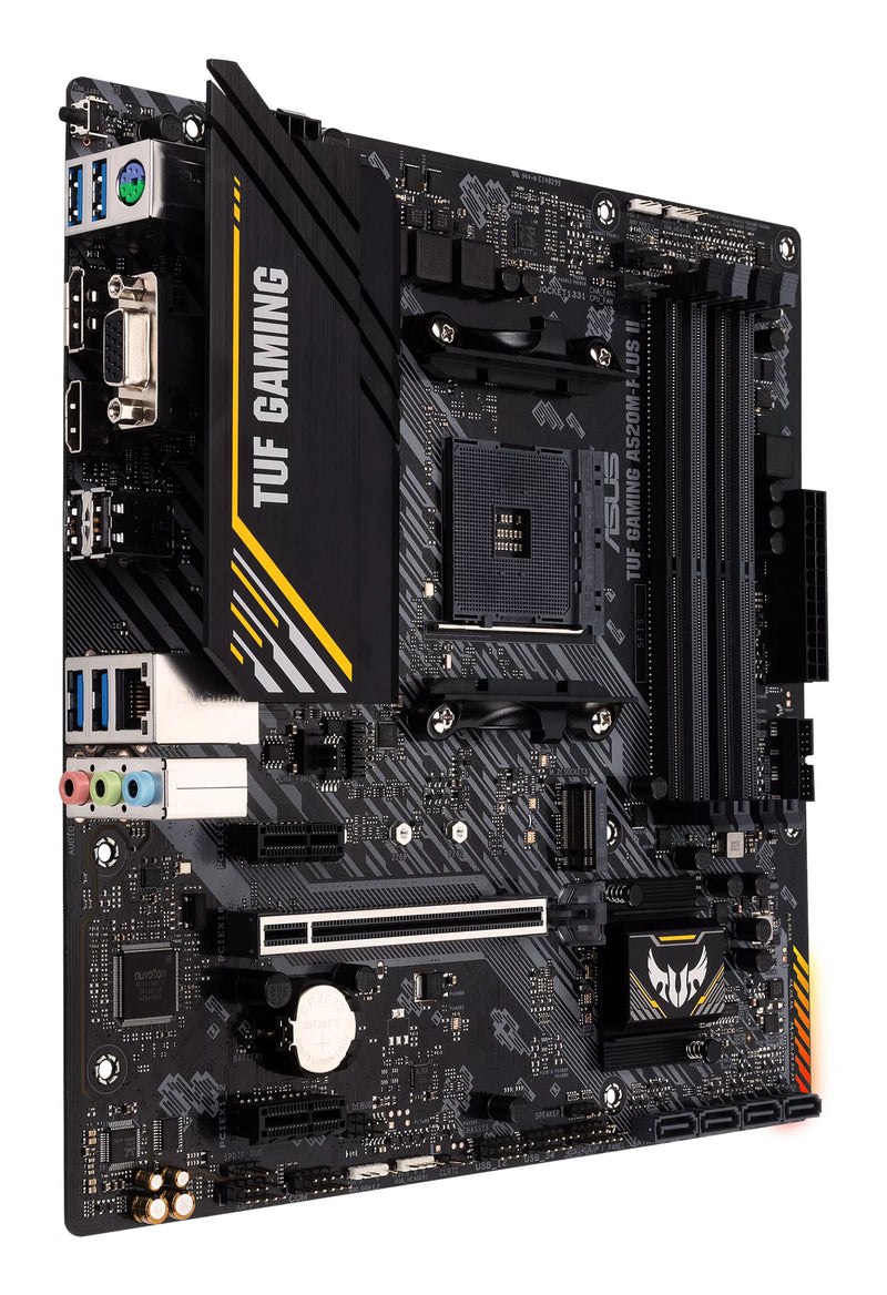 ASUS TUF GAMING A520M-PLUS II AMD A520 Sockel AM4 micro ATX