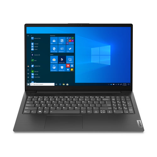Lenovo V15 G2 IJL Intel® Celeron® N N4500 Laptop 39,6 cm (15.6") Full HD 8 GB DDR4-SDRAM 256 GB SSD Wi-Fi 6 (802.11ax) Windows 11 Home Deutsch Schwarz