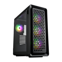 FSP CUT593P Gehäuse Full Tower mITX, mATX, ATX Schwarz ARGB
