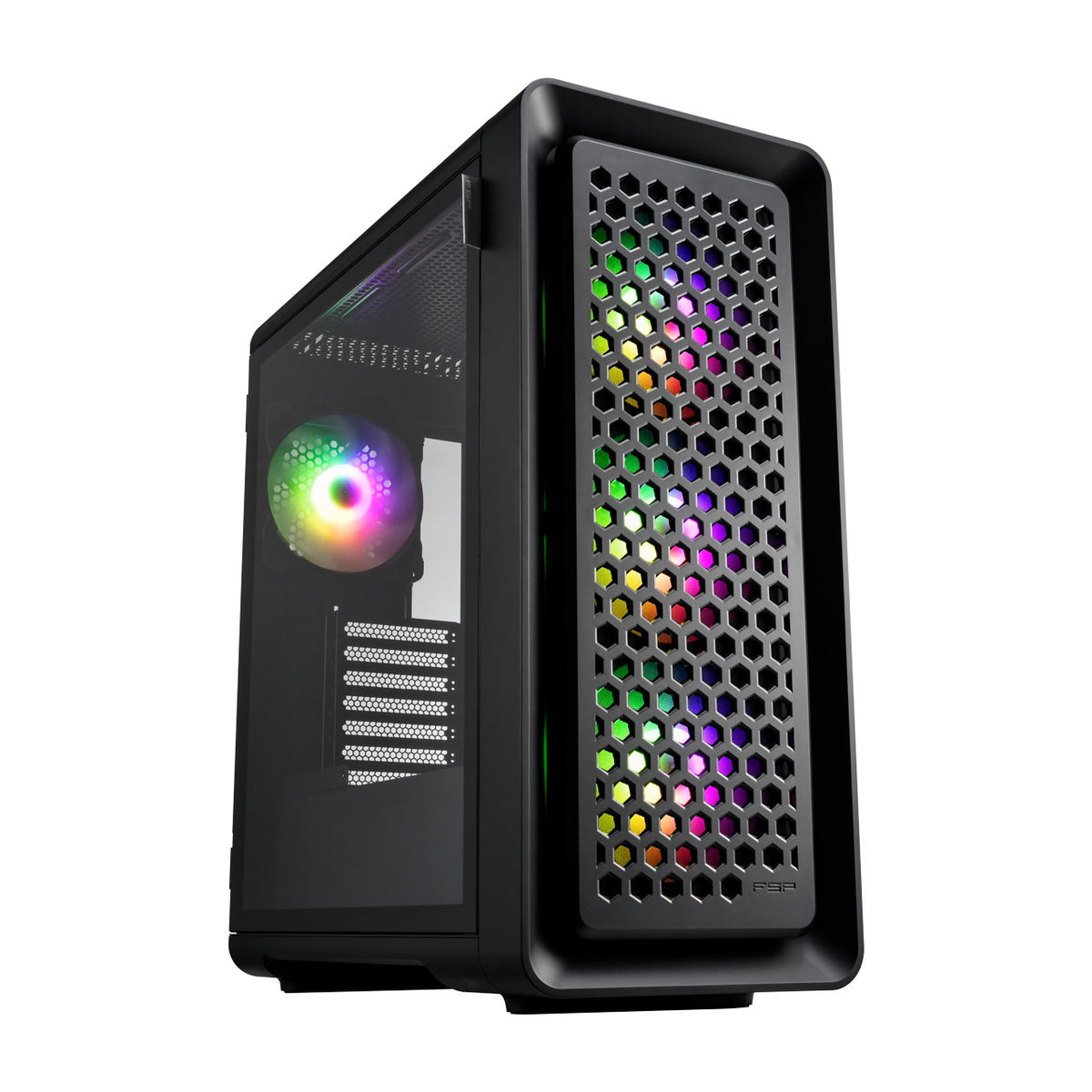 FSP CUT593A Gehäuse Full Tower mITX, mATX, ATX, E-ATX Schwarz ARGB