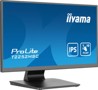 iiyama ProLite T2252MSC-B2 Computerbildschirm 54,6 cm (21.5") 1920 x 1080 Pixel Full HD LCD Touchscreen Schwarz