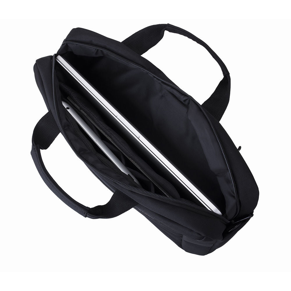 Borsa a tracolla ACT Urban per laptop fino a 16", realizzata con bottiglie di plastica riciclate