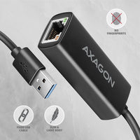 Axagon ADE-AR USB-A 3.2 Gen 1 – Gigabit‑Ethernet‑Adapter, Realtek 8153