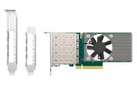 QNAP QXG-25G4SF-BCM Netzwerkkarte Eingebaut Faser 25000 Mbit/s