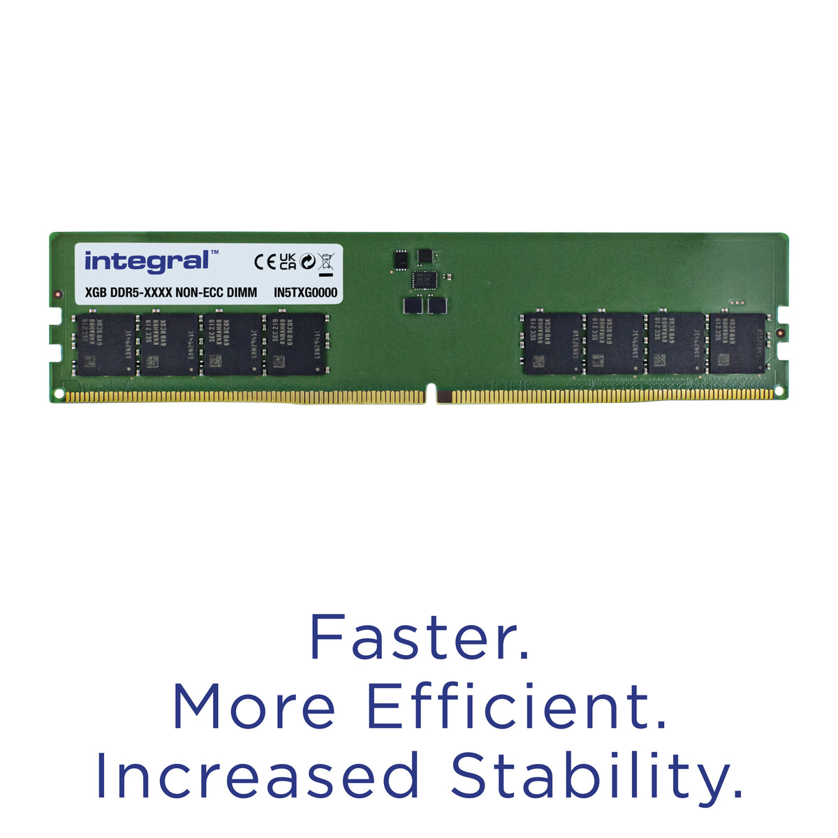 Integral IN5T32GNHRBX Speichermodul 32 GB 1 x 32 GB DDR5 288-pin DIMM