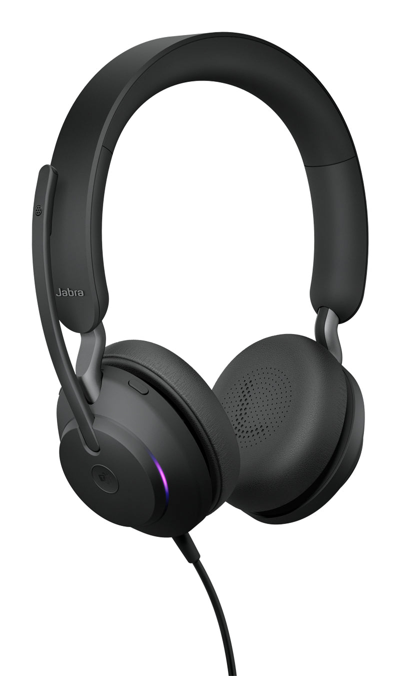 Jabra Evolve2 40 SE Kopfhörer Kabelgebunden Kopfband Büro/Callcenter USB Type-C / USB Type-A Schwarz