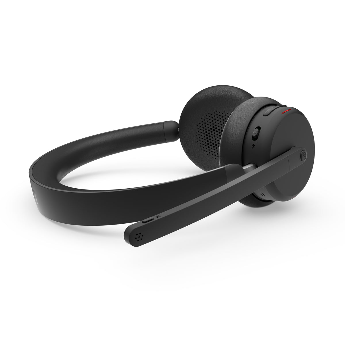 Lenovo 6550 Kopfhörer Kabellos Kopfband Büro/Callcenter USB Typ-C Bluetooth Schwarz
