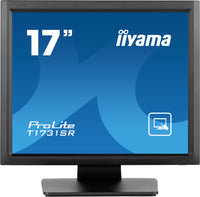 iiyama ProLite T1731SR-B1S Computerbildschirm 43,2 cm (17") 1280 x 1024 Pixel SXGA LCD Touchscreen Schwarz
