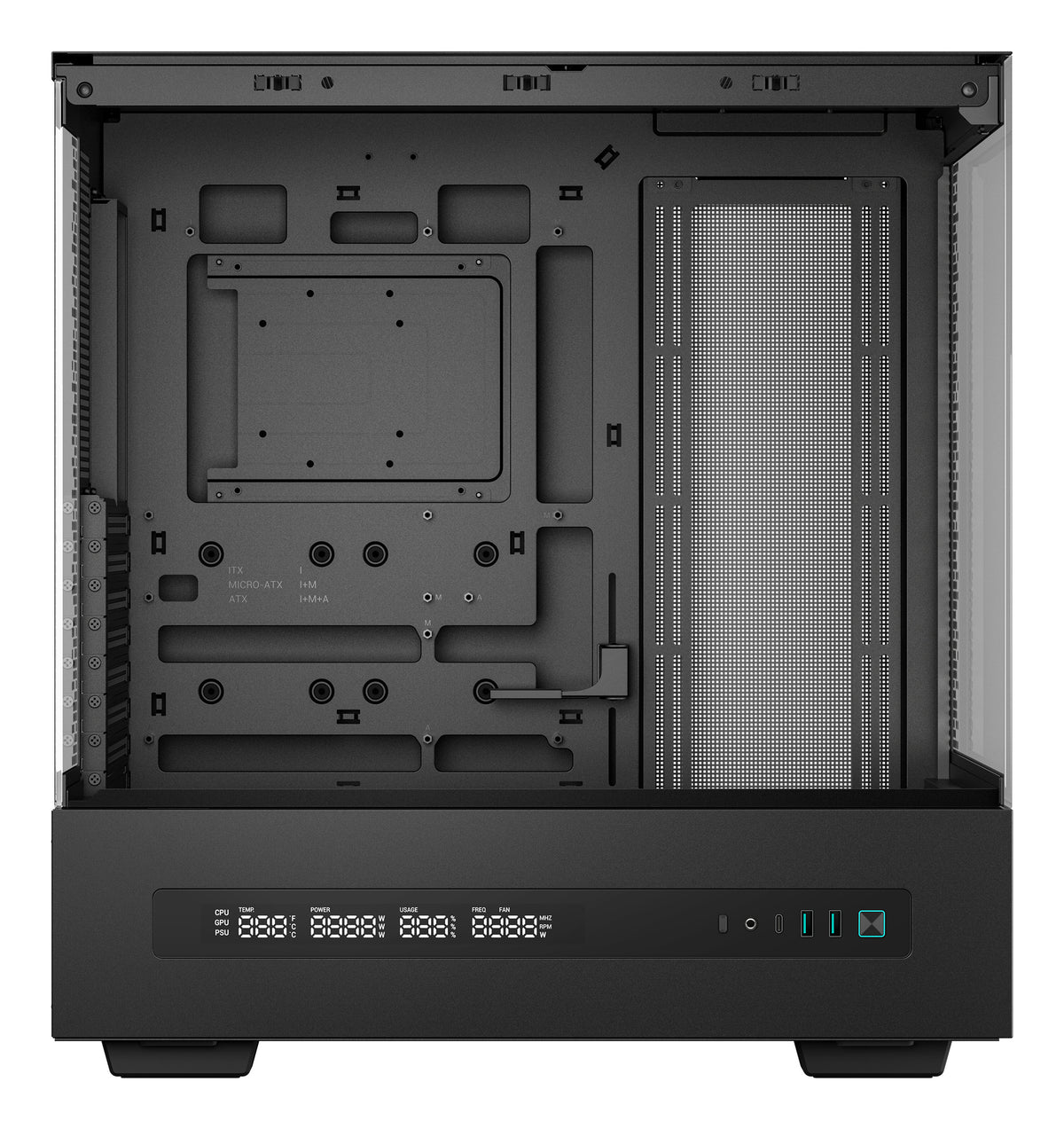 DeepCool CH690 DIGITAL Tower Schwarz
