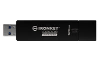 Kingston Technology IronKey 128GB D300S AES 256 XTS verschlüsselter USB-Stick
