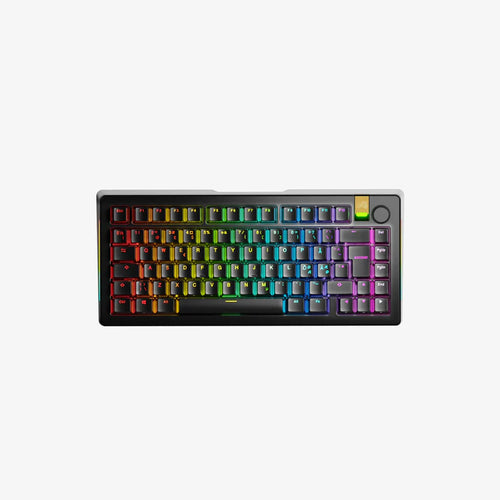 Glorious Gaming GLO-KB-GMMK3-PRO-75-PB-HE-WL-BLK-ND Tastatur USB + Bluetooth QWERTY Nordisch Schwarz
