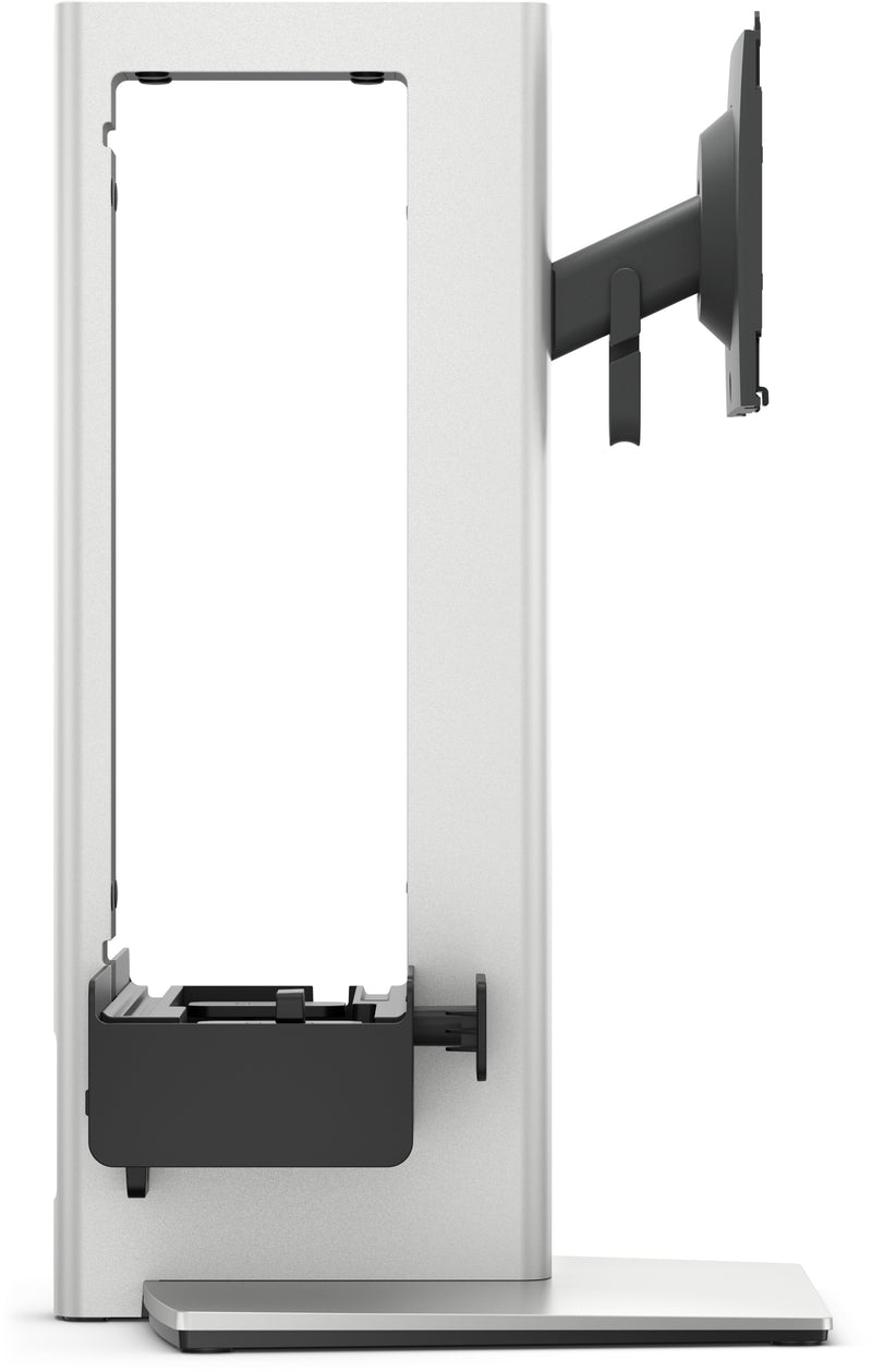 DELL Pro Slim OSS25 68,6 cm (27") Tisch/Bank Schwarz, Silber