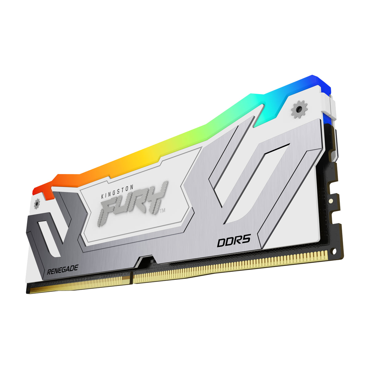 Kingston Technology FURY 48GB 8400MT/s DDR5 CL40 CUDIMM (2er-Kits) Renegade RGB Weiß XMP