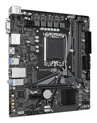 GIGABYTE H610M S2H V3 DDR4 Mainboard - Unterstützt Intel Core Prozessoren 14th CPUs, 4+1+1 Hybrid Digital VRM, up to 3200MHz DDR4, 1xPCIe 3.0 M.2, GbE LAN , USB 3.2 Gen 1