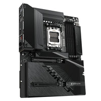 GIGABYTE B850 AORUS STEALTH Mainboard – AMD Ryzen 9000 Series CPUs, digitales 14+2+2-Phasen-VRM, bis zu 8200 MHz DDR5 (O.C.), 2× PCIe-5.0-M.2 + 2× PCIe-4.0-M.2, Wi-Fi 7, 5-GbE-LAN, USB 3.2 Gen 2
