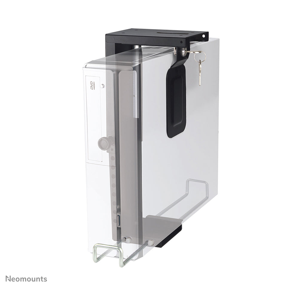 Neomounts CPU-D075BLACK/LK CPU-Halter - abschließbar - max 10 kg - universal