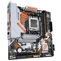 GIGABYTE B850M FORCE WIFI6E Mainboard – Unterstützt AMD Ryzen 9000 Serie Prozessoren, 8+2+2 Phasen Digital-VRM, bis zu 9600 MHz DDR5 (OC), 1 x PCIe 5.0 M.2 + 2 x PCIe 4.0 M.2, Wi-Fi 6E, 2.5 GbE LAN, USB 3.2 Gen 2
