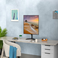 Techly ICA-LCD 2520V Flachbildschirm-Tischhalterung 68,6 cm (27") Tisch/Bank Schwarz