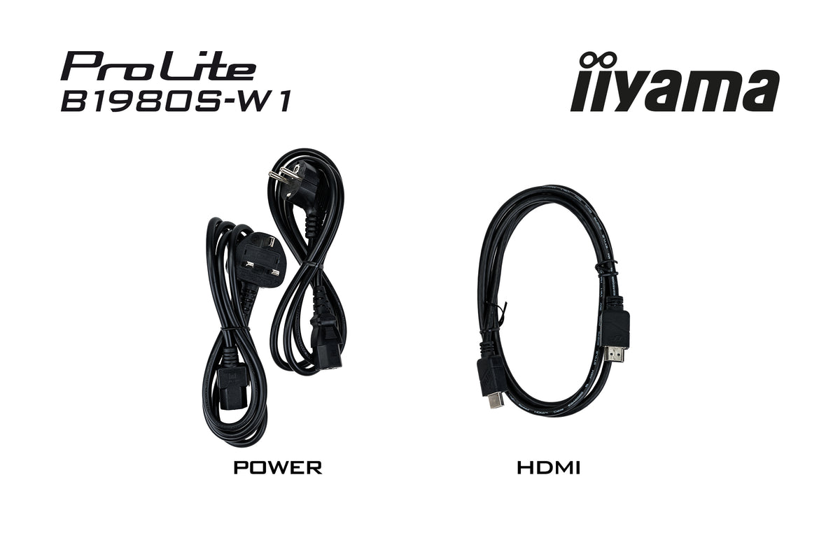 iiyama ProLite B1980S-W1 Computerbildschirm 48,3 cm (19") 1280 x 1024 Pixel SVGA LED Weiß