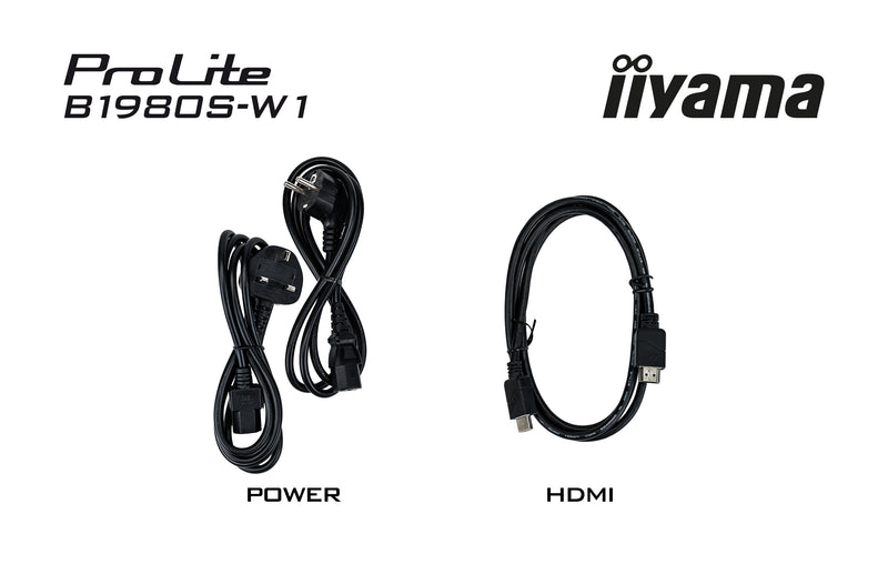 iiyama ProLite B1980S-W1 Computerbildschirm 48,3 cm (19") 1280 x 1024 Pixel SVGA LED Weiß