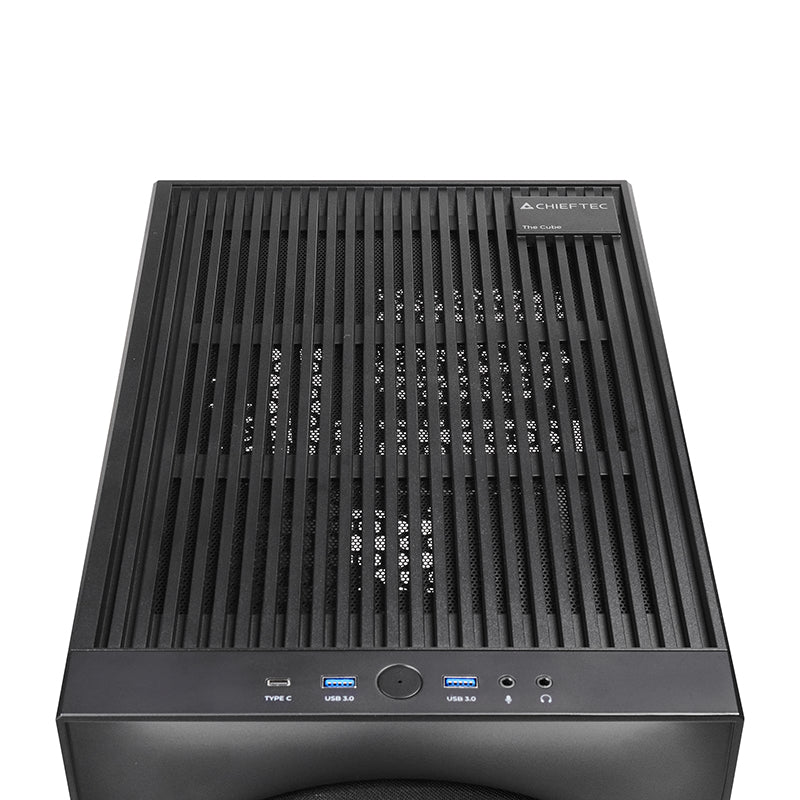 Chieftec The Cube CI-03B-OP mATX-Cube-Gehäuse