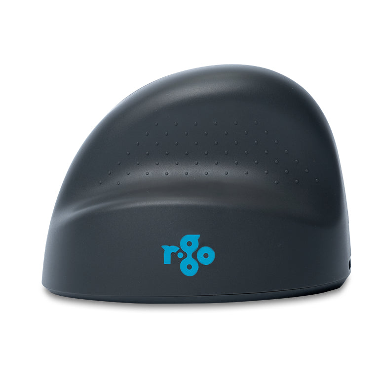 R-Go Tools Vertikale Maus R-Go HE Basic, ergonomische Maus, mittel (Handlänge 165–185 mm), für Linkshänder, Bluetooth