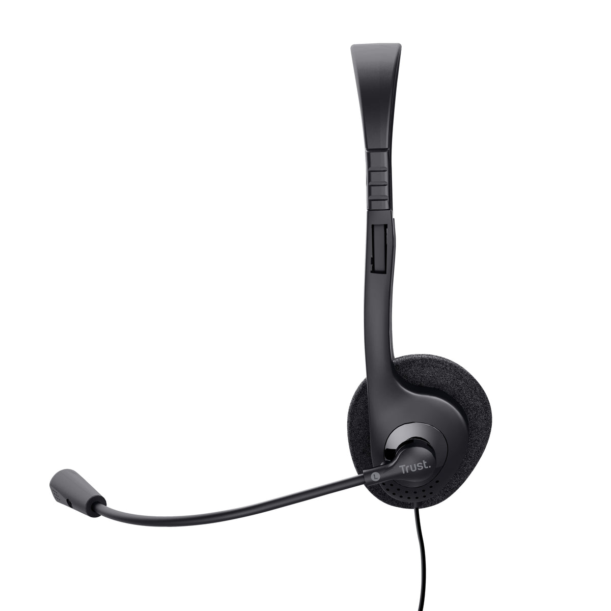 Trust 21665 Kopfhörer & Headset Kabelgebunden im Ohr Anrufe/Musik Schwarz