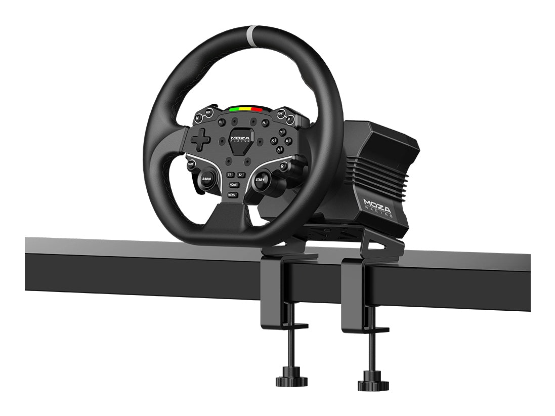 Moza Racing RS20 Gaming-Controller Schwarz Lenkrad + Pedale PC
