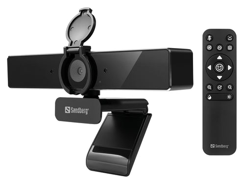Sandberg 134-45 Webcam 8 MP 3840 x 2160 Pixel USB Schwarz