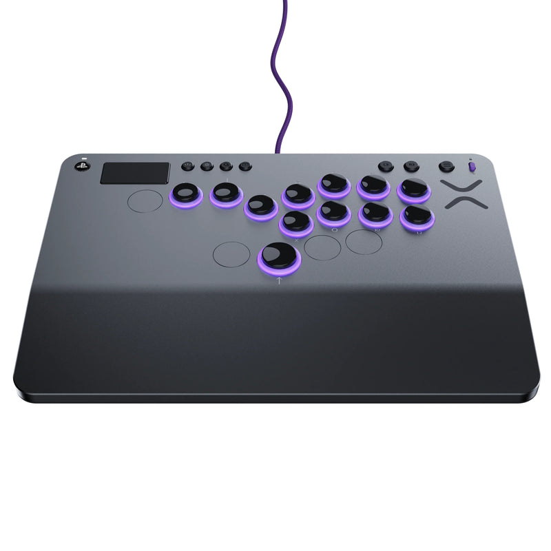 Turtle Beach Victrix Pro KO Leverless Fight Stick Grau USB Kampfstab Digital PC, PlayStation 4, PlayStation 5