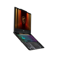 MSI Cyborg 15 B2RWFKG-010FR Intel Core 7 240H Laptop 39,6 cm (15.6") Full HD 16 GB DDR5-SDRAM 512 GB SSD NVIDIA GeForce RTX 5060 Wi-Fi 6E (802.11ax) Windows 11 Home Schwarz AZERTY Französisch