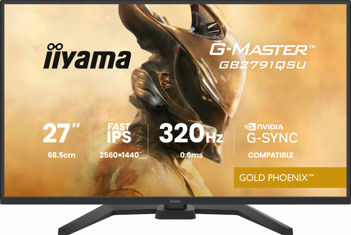 iiyama G-MASTER GB2791QSU-B1 Computerbildschirm 68,6 cm (27") 2560 x 1440 Pixel Wide Quad HD Schwarz