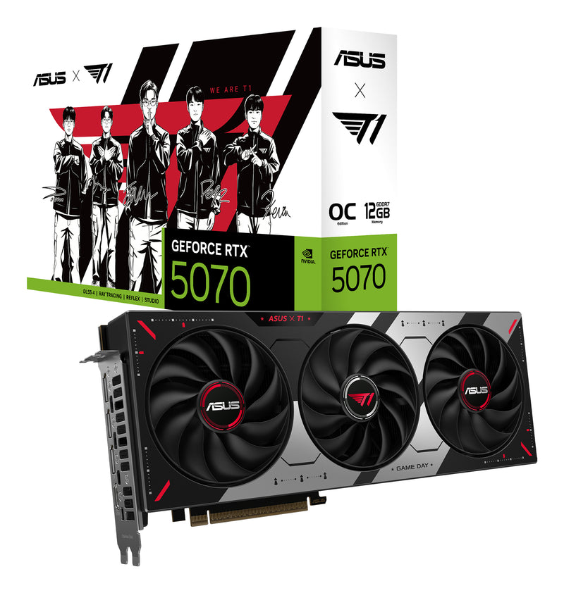 ASUS T1-RTX5070-O12G-GAMING NVIDIA GeForce RTX 5070 12 GB GDDR7