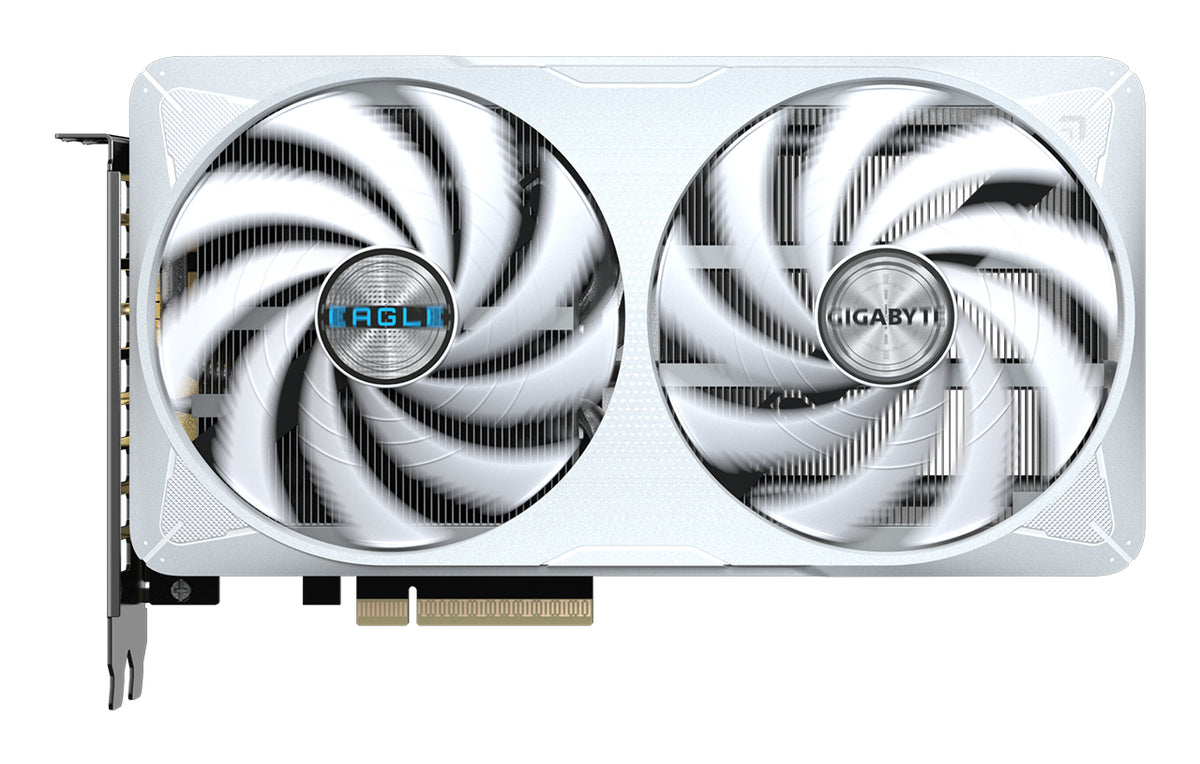 GIGABYTE GeForce RTX 5060 Ti EAGLE OC ICE 16G Grafikkarte – 16 GB GDDR7, 128 Bit, PCI-E 5.0, 2617 MHz Kernfrequenz, 3 x DisplayPort, 1 x HDMI, GV-N506TEAGLEOC ICE-16GD