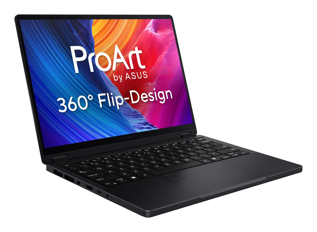 ASUS ProArt GoPro Edition PX13 HN7306EA-LX036W Copilot+ PC AMD Ryzen AI Max+ 395 Hybrid (2-in-1) 33,8 cm (13.3") Touchscreen WQXGA+ 32 GB LPDDR5x-SDRAM 1 TB SSD Wi-Fi 7 (802.11be) Windows 11 Home Deutsch Schwarz