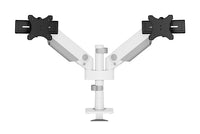 Neomounts DS65S-950WH2 Monitorarm 24-34" - Gasfeder - Topfix - mehrfach verstellbar - 180°-Stopp