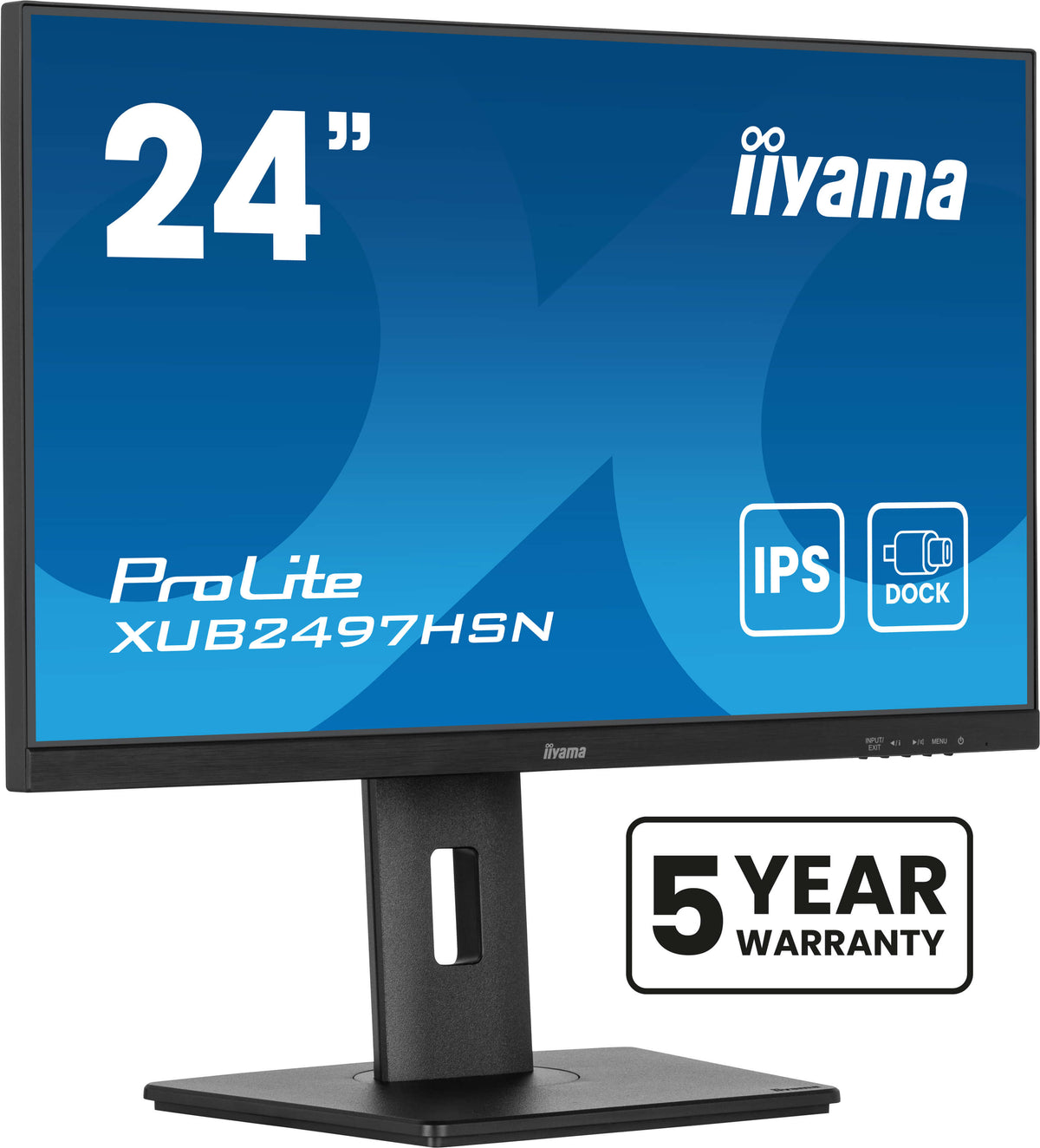 iiyama ProLite XUB2497HSN-B2 Computerbildschirm 60,5 cm (23.8") 1920 x 1080 Pixel Full HD LED Schwarz