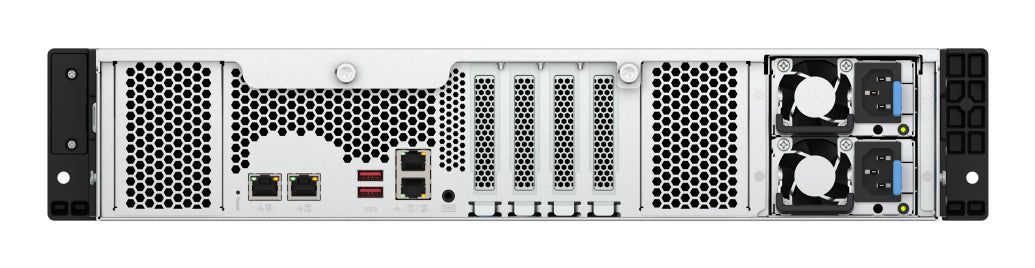 QNAP TS-H1277AXU-RP NAS Rack (2U) AMD Ryzen™ 5 16 GB DDR5 0 TB QuTS hero Schwarz