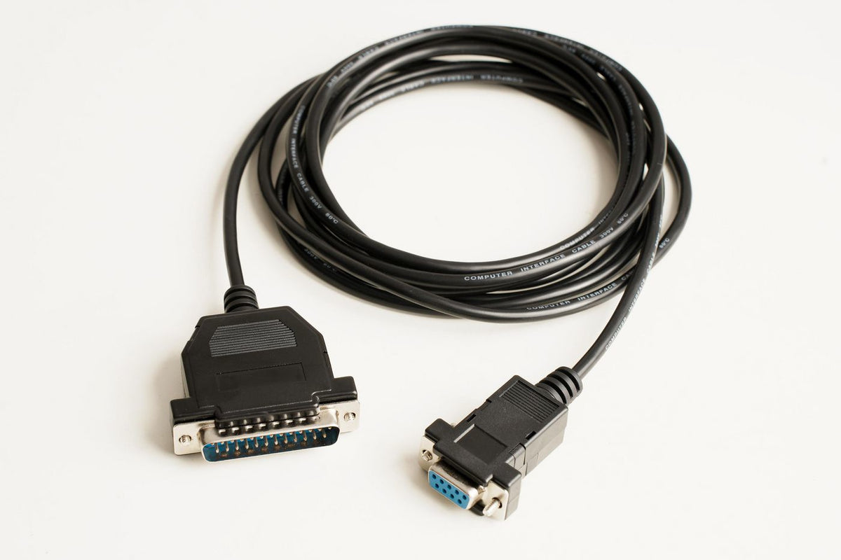 Microconnect IBM029B-1,8 Serien-Kabel Schwarz 1,8 m DB-25 DB-9