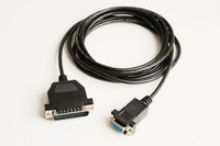 Microconnect IBM029B-1,8 Serien-Kabel Schwarz 1,8 m DB-25 DB-9