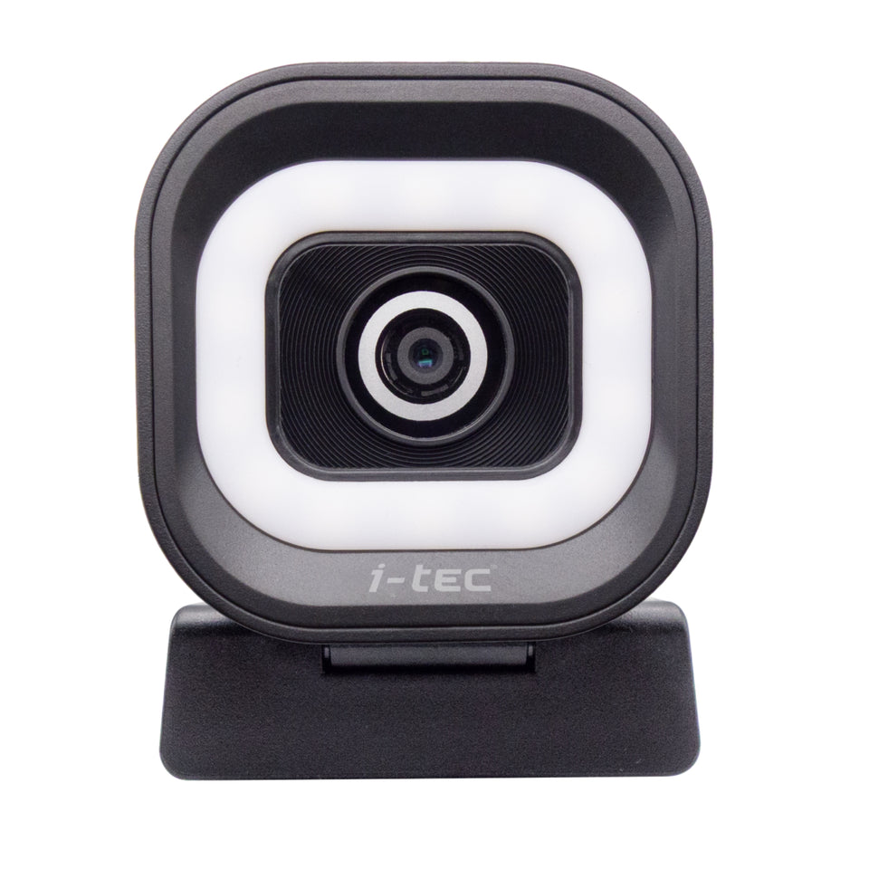 i-tec SOLOMON 700 STREAM Webcam 4K avec anneau lumineux