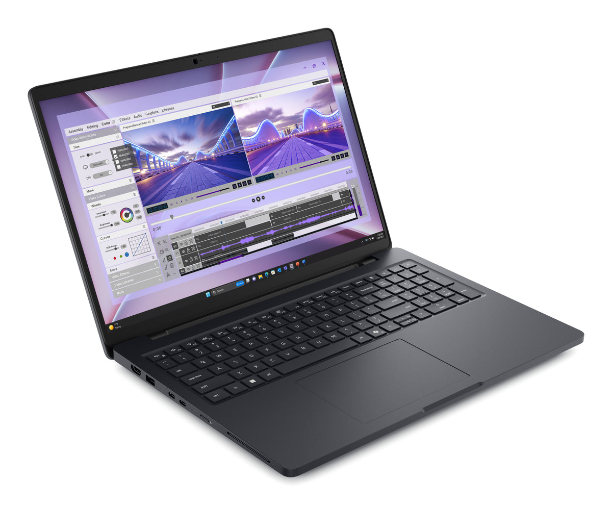 DELL Pro Max 16 MC16250 Intel Core Ultra 7 265H Mobiler Arbeitsplatz 40,6 cm (16") Full HD+ 16 GB DDR5-SDRAM 512 GB SSD NVIDIA RTX PRO 500 Blackwell Wi-Fi 7 (802.11be) Windows 11 Pro Deutsch Schwarz