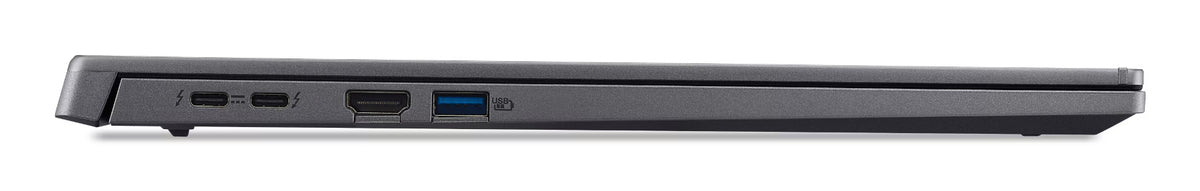 Acer Aspire 16 A16-71M-77HE Intel Core Ultra 7 155H Laptop 40,6 cm (16") WUXGA+ 16 GB LPDDR5x-SDRAM 512 GB SSD Wi-Fi 6 (802.11ax) Windows 11 Home Grau